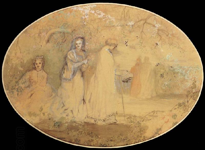 Charles conder The Meeting China oil painting art